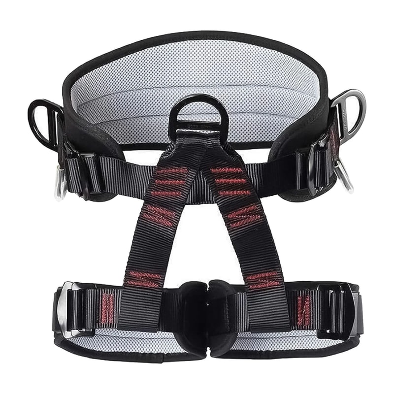 Roofing Safety Harness Kit Half Body Padded Fall Protection Belt With Safety Rope For Construction 5