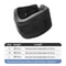 Adjustable Soft Foam Cervical Neck Collar Support Brace With Replacement Cover For Travel Office S 6