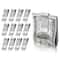 12 Pcs Stainless Steel Money Clips UltraThin Slim Wallet Clip For Cash Credit Cards Smooth Edge P 0
