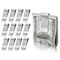 12 Pcs Stainless Steel Money Clips UltraThin Slim Wallet Clip For Cash Credit Cards Smooth Edge P 0