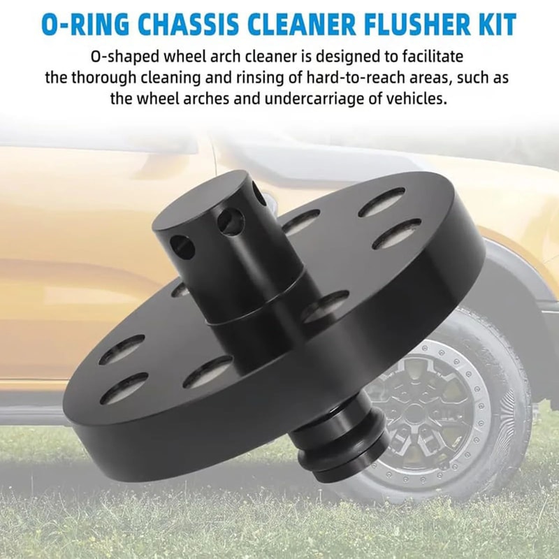 Chassis Cleaner Flusher Kit With ORing Powerful Underbody Wash Tool For Trucks OffRoad Vehicles H 5