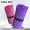 Mini Premium Yoga Mat Soft ShockAbsorbing Pilates Exercise Mat For Home Workouts Stretching Knees 0