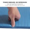 Mini Premium Yoga Mat Soft ShockAbsorbing Pilates Exercise Mat For Home Workouts Stretching Knees 4