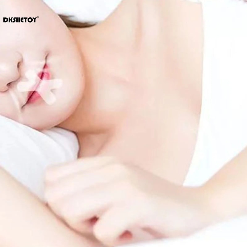 AntiSnoring Mouth Tape Sleep Strips Gentle Mouth Sealing Strips For Better Breathing Quiet Sleep 4