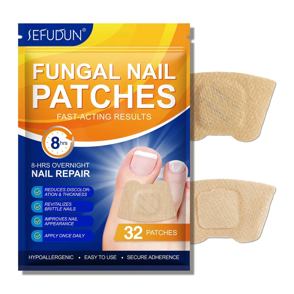 FastActing Toenail Fungus Treatment Patches For Nail Discoloration Brittle Peeling Breaking Thin N 5