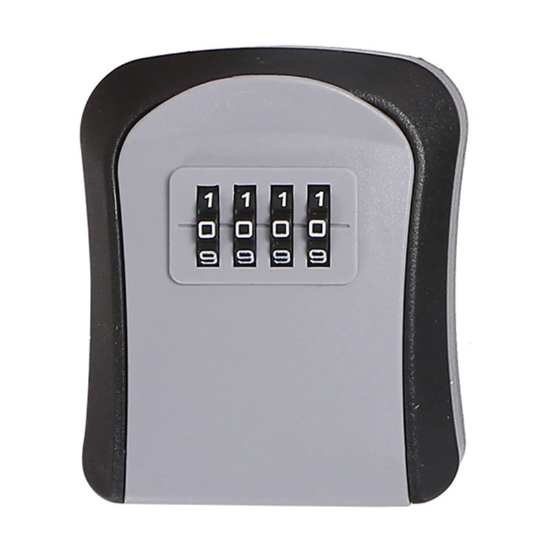 Wall Mount Key Lock Box With Combination Code Secure Spare Key Storage For Apartments Realtors Ho 7