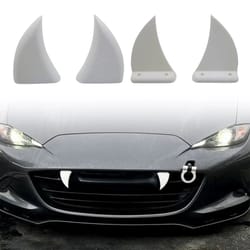 3d printed vampire grille teeth for cars, trucks & suvs – spooky front grill fang decor for halloween vehicle style