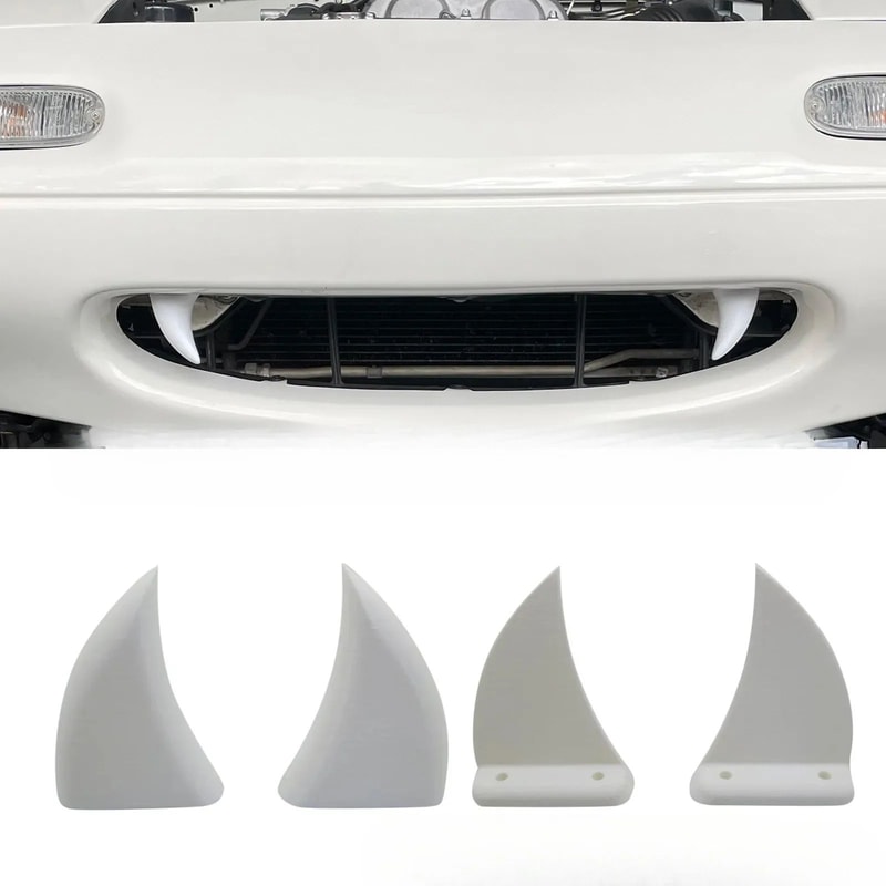 3D Printed Vampire Grille Teeth For Cars Trucks SUVs Spooky Front Grill Fang Decor For Halloween 1