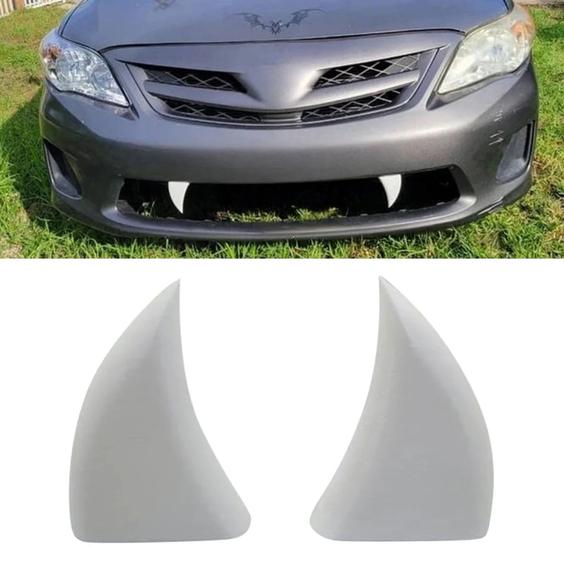 3D Printed Vampire Grille Teeth For Cars Trucks SUVs Spooky Front Grill Fang Decor For Halloween 2