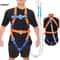4850 Lbs Heavy Duty Safety Harness With Hook Fall Protection Belt For AC Installation Roofing Hig 0