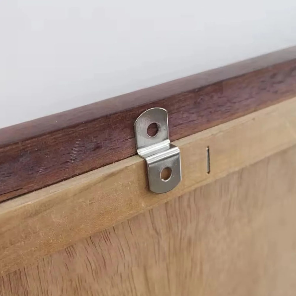 HeavyDuty Z Shape Offset Corner Brackets Canvas Frame Clips Kit W Screws Iron Support Braces For D 1