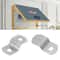 HeavyDuty Z Shape Offset Corner Brackets Canvas Frame Clips Kit W Screws Iron Support Braces For D 4