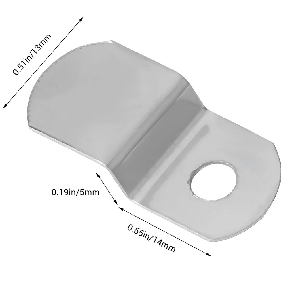 HeavyDuty Z Shape Offset Corner Brackets Canvas Frame Clips Kit W Screws Iron Support Braces For D 6