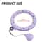 Smart Weighted Fitness Hula Hoop For Adults With Massage Nodes Gravity Ball Counter Adjustable Wai 7