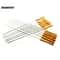 10 Pcs Stainless Steel BBQ Skewers 1181 In Reusable Barbecue Pins Meat Needles For Grill Kebabs Ou 0