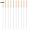 10 Pcs Stainless Steel BBQ Skewers 1181 In Reusable Barbecue Pins Meat Needles For Grill Kebabs Ou 6