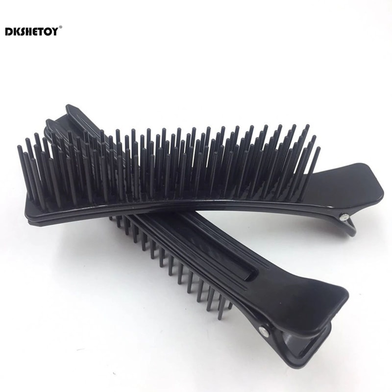 Professional Salon Hair Clips Comb With Wide Teeth Sectioning Clips For Hair Cutting Dyeing Layeri 0