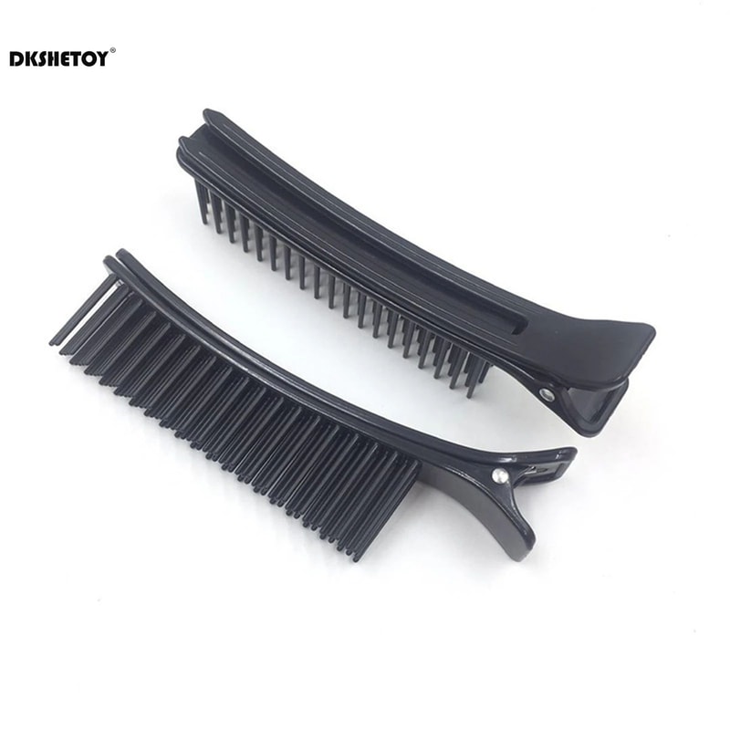 Professional Salon Hair Clips Comb With Wide Teeth Sectioning Clips For Hair Cutting Dyeing Layeri 8