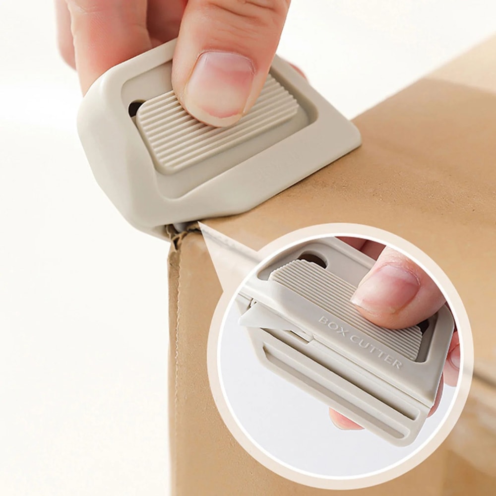 Mini Ceramic Safety Paper Cutter With AutoRebound Blade Magnetic Adsorption Box Opener For Tape Ca 1