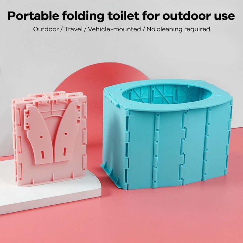 Foldable Kids Travel Potty For Toddlers Portable LeakProof Car Toilet Collapsible Emergency Potty F 3
