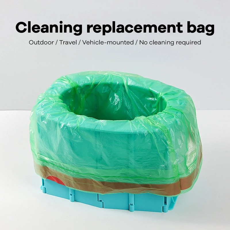 Foldable Kids Travel Potty For Toddlers Portable LeakProof Car Toilet Collapsible Emergency Potty F 4