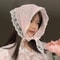Womens NonSlip Floral Lace Head Scarf Headband Elegant Hair Kerchief Wrap For Styling Daily Wear P 1