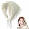 Womens NonSlip Floral Lace Head Scarf Headband Elegant Hair Kerchief Wrap For Styling Daily Wear P 7