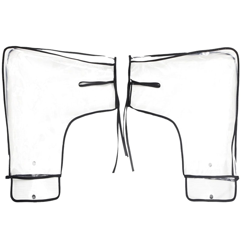 Winter Motorcycle Handlebar Mittens Thick Waterproof Windproof Covers For Bikes Tricycles Scooters 10