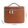 Large Capacity PU Leather Makeup Bag With Detachable Handle Travel Cosmetic Toiletry Organizer Cas 7