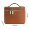 Large Capacity PU Leather Makeup Bag With Detachable Handle Travel Cosmetic Toiletry Organizer Cas 7