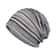 Soft Breathable Summer Beanie Hat Striped Openwork Knit Cap For Men Women Lightweight Travel Outdo 0