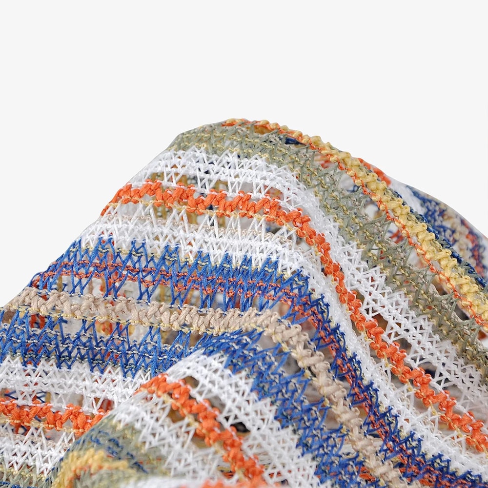 Soft Breathable Summer Beanie Hat Striped Openwork Knit Cap For Men Women Lightweight Travel Outdo 4