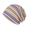 Soft Breathable Summer Beanie Hat Striped Openwork Knit Cap For Men Women Lightweight Travel Outdo 6