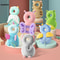 Baby Head Protection Cushion Backpack Cute Animal Plush Safety Pad With Adjustable Straps For Toddl