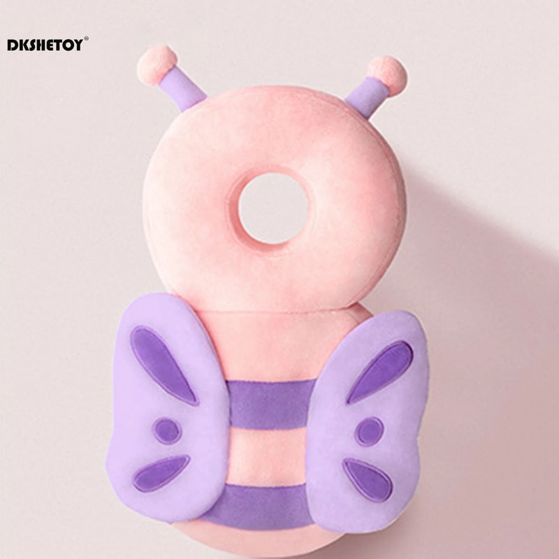 Baby Head Protection Cushion Backpack Cute Animal Plush Safety Pad With Adjustable Straps For Toddl 5
