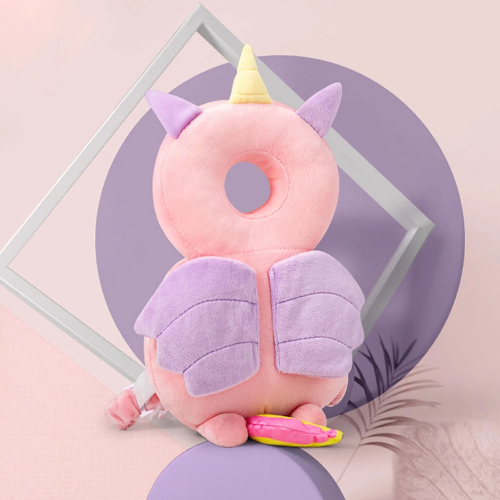 Baby Head Protection Cushion Backpack Cute Animal Plush Safety Pad With Adjustable Straps For Toddl 12
