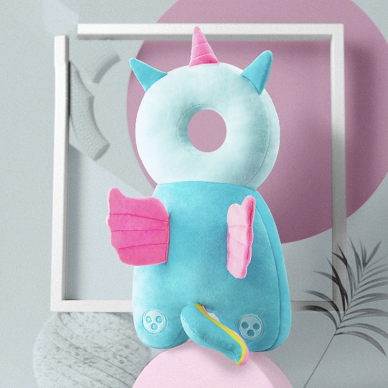 Baby Head Protection Cushion Backpack Cute Animal Plush Safety Pad With Adjustable Straps For Toddl 13