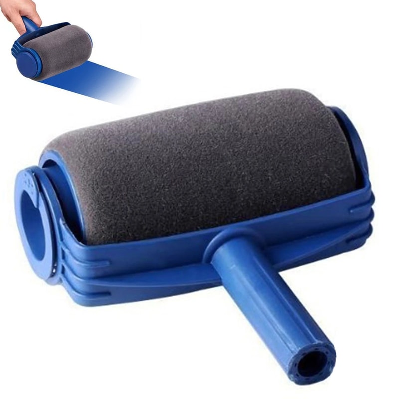 Professional Corner Paint Roller Brush Set Foam Triangle Edge Painter For Interior Walls Ceilings 0