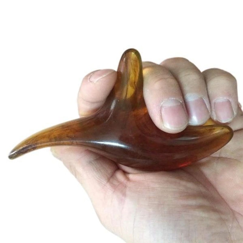 Beeswax Resin Trigger Point Massage Tool Handheld Acupressure Stick For Deep Tissue Relief Better 1