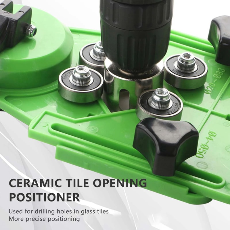 Suction Cup Hole Saw Guide Glass Tile Drilling Jig With SingleDouble Vacuum Base For Accurate NoSli 4