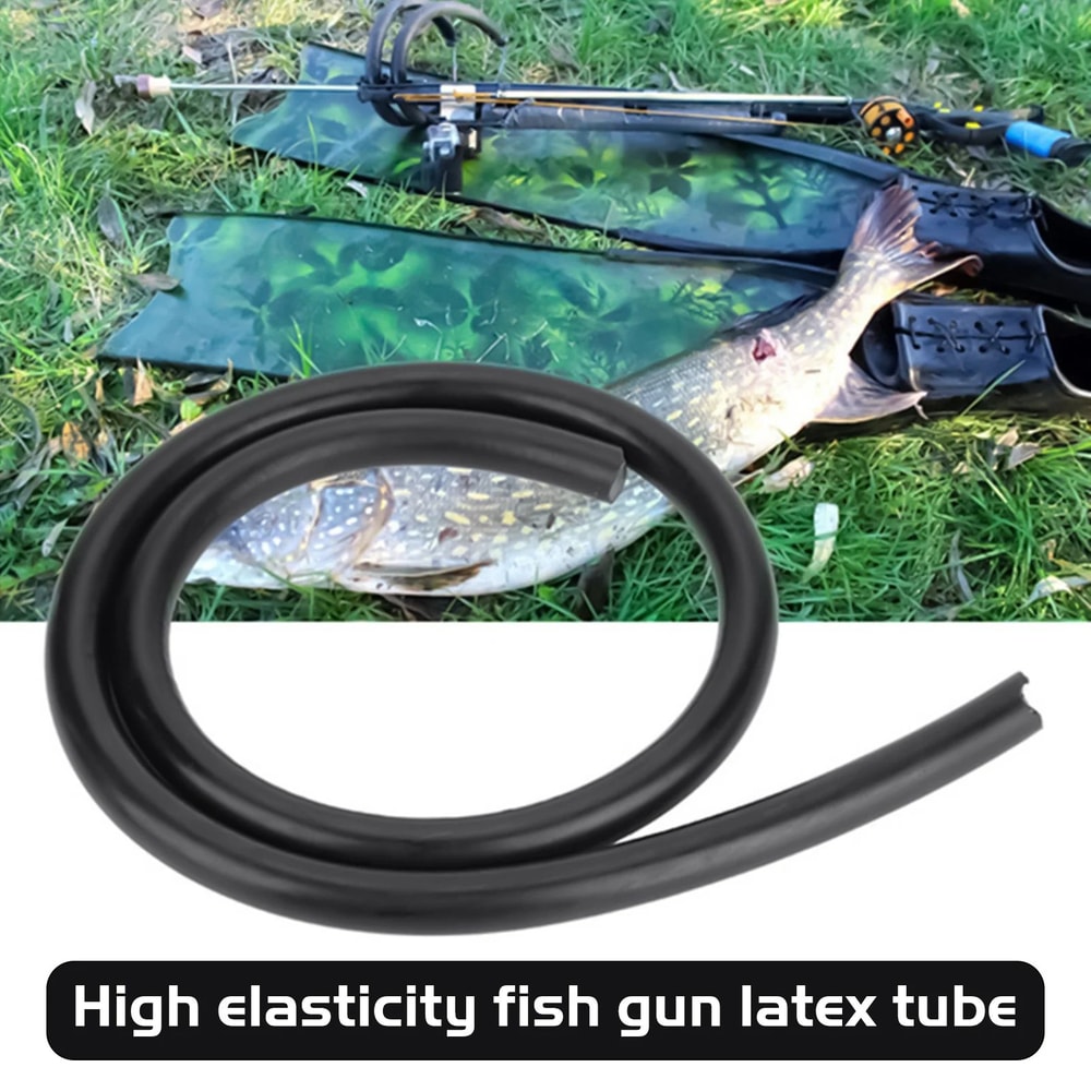 HighElastic Speargun Latex Tubing 394in 3812in Band Hose Replacement Rubber For Power Smooth Shots 1