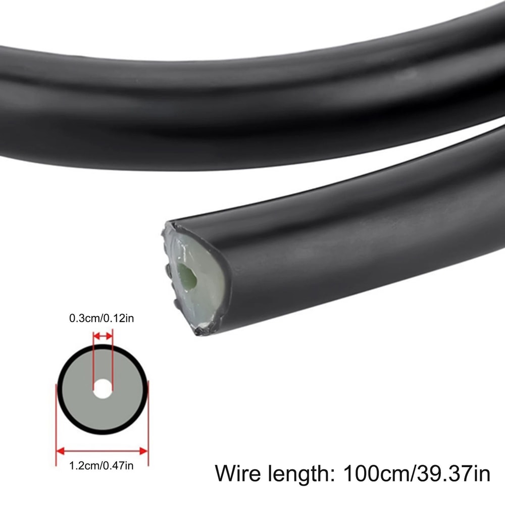 HighElastic Speargun Latex Tubing 394in 3812in Band Hose Replacement Rubber For Power Smooth Shots 7