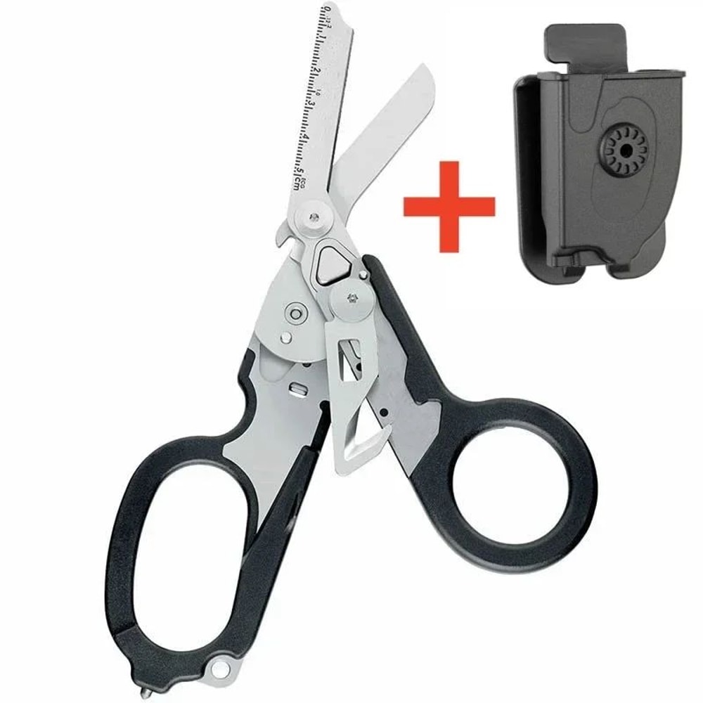 Tactical Folding Trauma Shears MultiTool Survival Scissors For First Aid EMT Rescue Outdoor EDC Eme 11