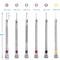 Watch Repair Screwdriver Set 132116 Inches Steel With Mini Link Pins For Band Removal Watchmaker To 1