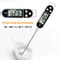 Instant Read Digital Meat Thermometer With Stainless Steel Probe For BBQ Cooking Milk Oil Liquid T 6
