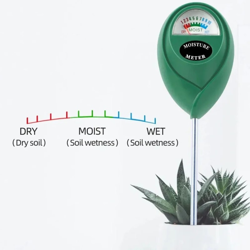 Soil Moisture Meter For Plants IndoorOutdoor Soil Humidity Monitor Hygrometer Watering Tester Tool 0