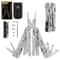 Stainless Steel Folding MultiTool Pliers With Knife Screwdriver Cutter For Camping Hiking Hunting 0