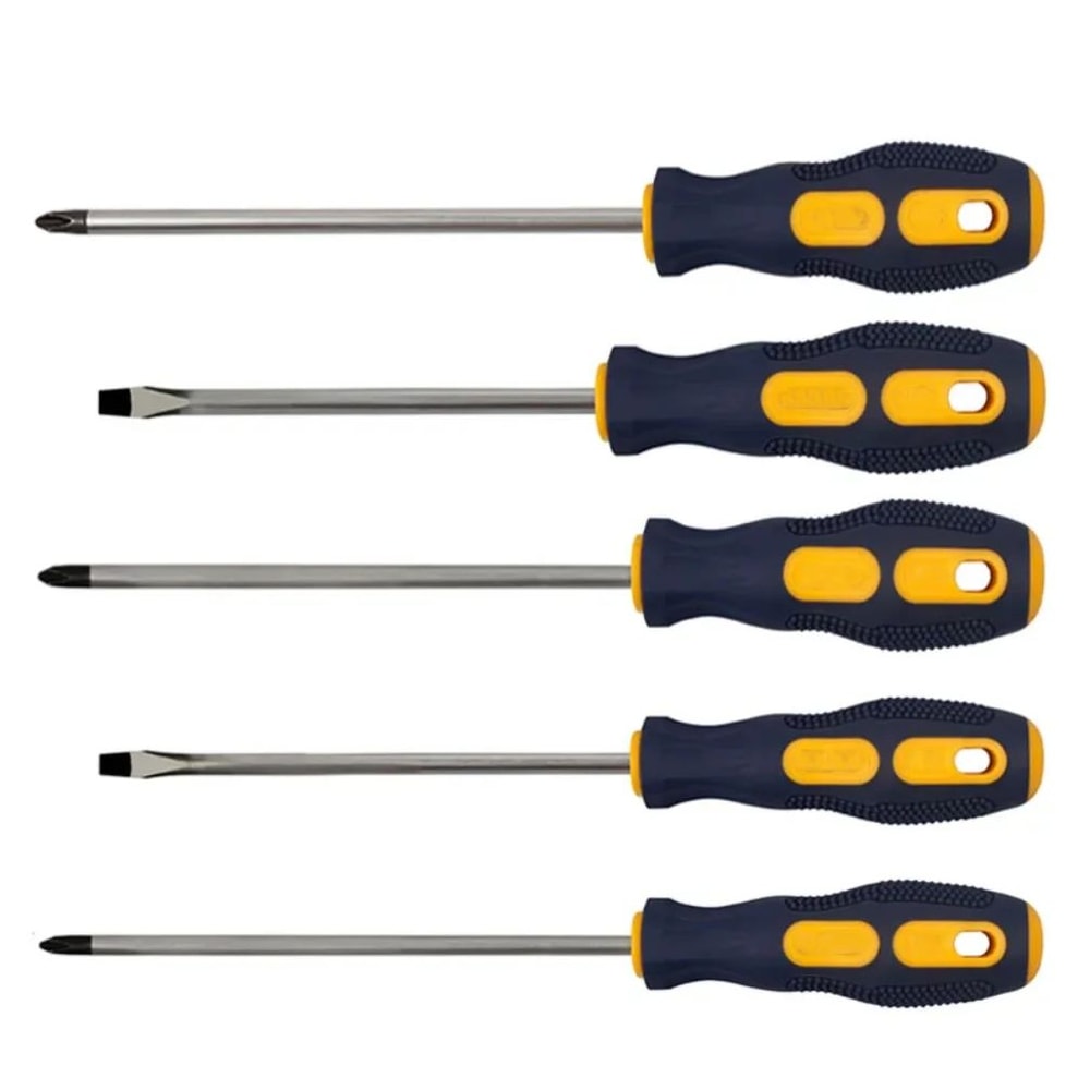 Magnetic Screwdriver Set PH0PH1PH2 Phillips 356mm Slotted 100200mm Length Drivers For Home DIY Re 3