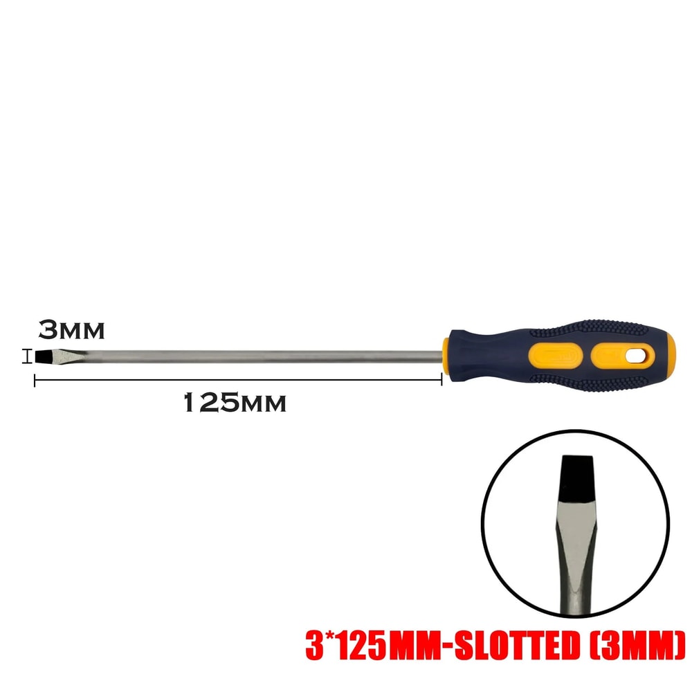 Magnetic Screwdriver Set PH0PH1PH2 Phillips 356mm Slotted 100200mm Length Drivers For Home DIY Re 14
