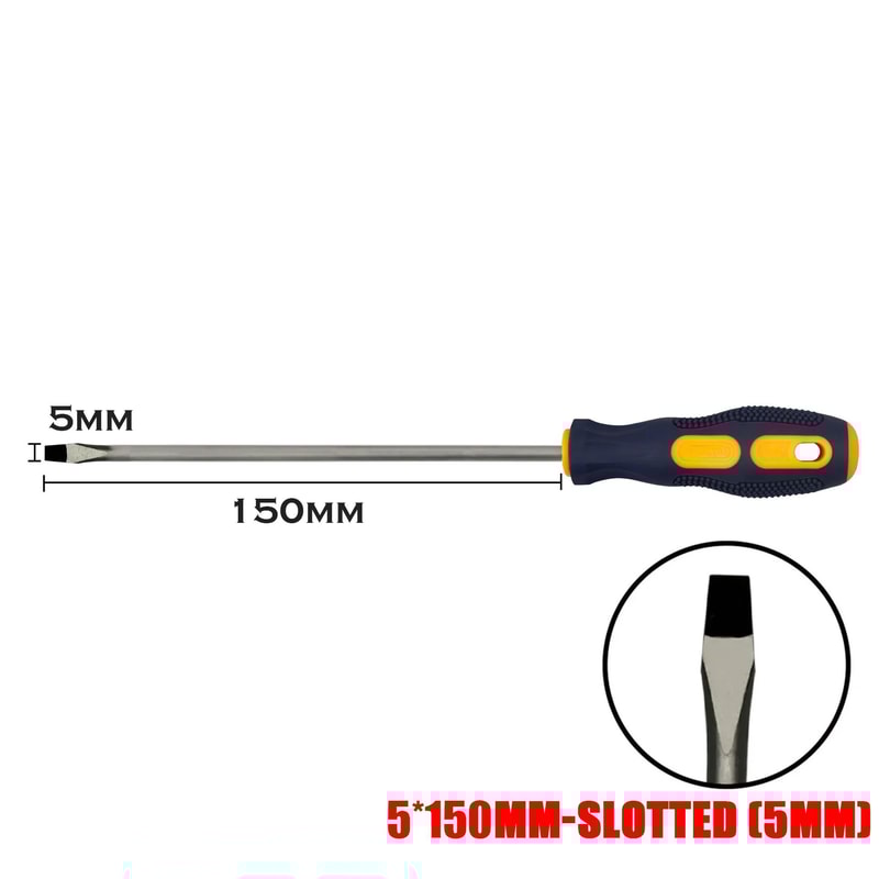 Magnetic Screwdriver Set PH0PH1PH2 Phillips 356mm Slotted 100200mm Length Drivers For Home DIY Re 16